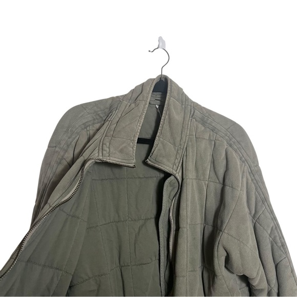 Free People Light Green Dolman Quilted Knit Jacket Small - Picture 8 of 16